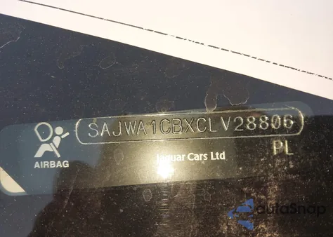 2012 Jaguar Xj z USA, uszkodzony, nr VIN SAJWA1CBXCLV28806